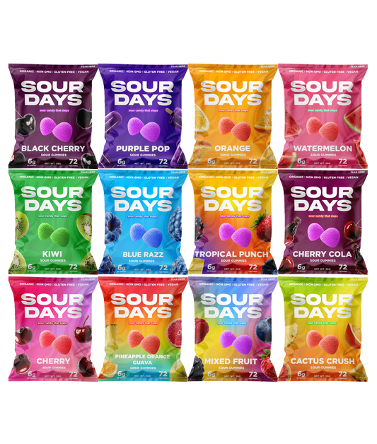 Sour Days custom 6 pack